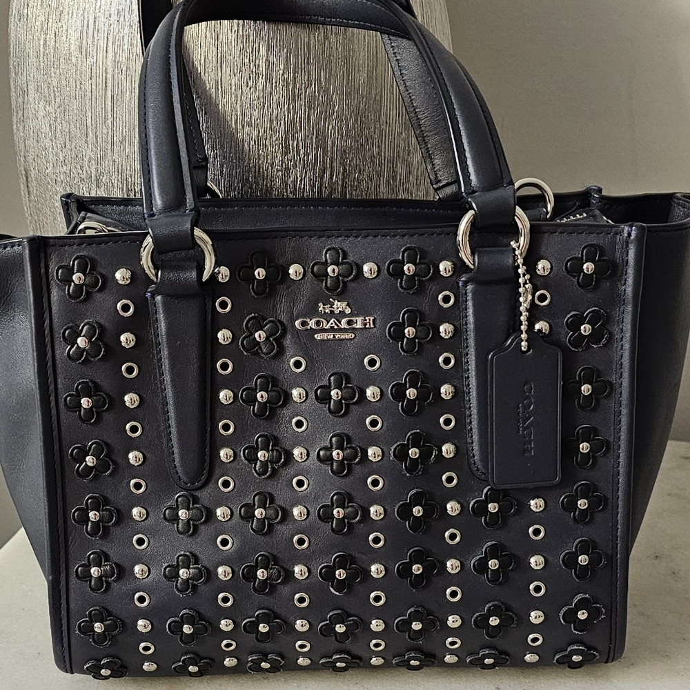 Coach Crosby Floral Rivets Mini Tote - Picture 15 of 15